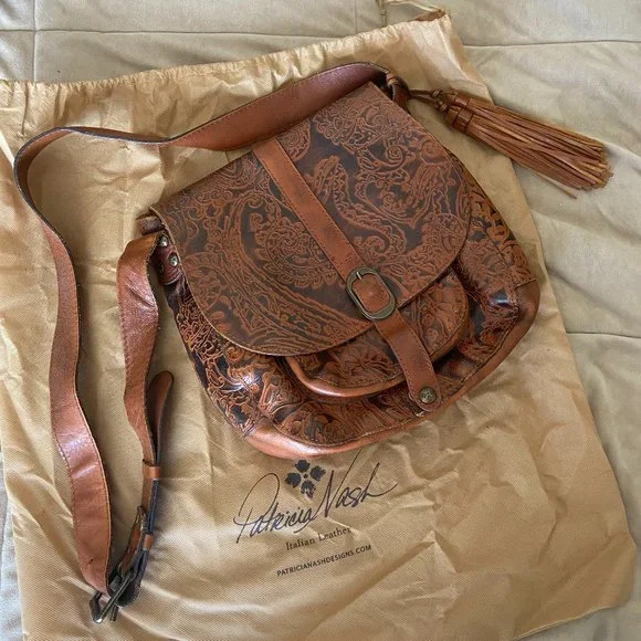 Patricia Nash Bags Patricia Nash Barcelona Saddle Bag Poshmark